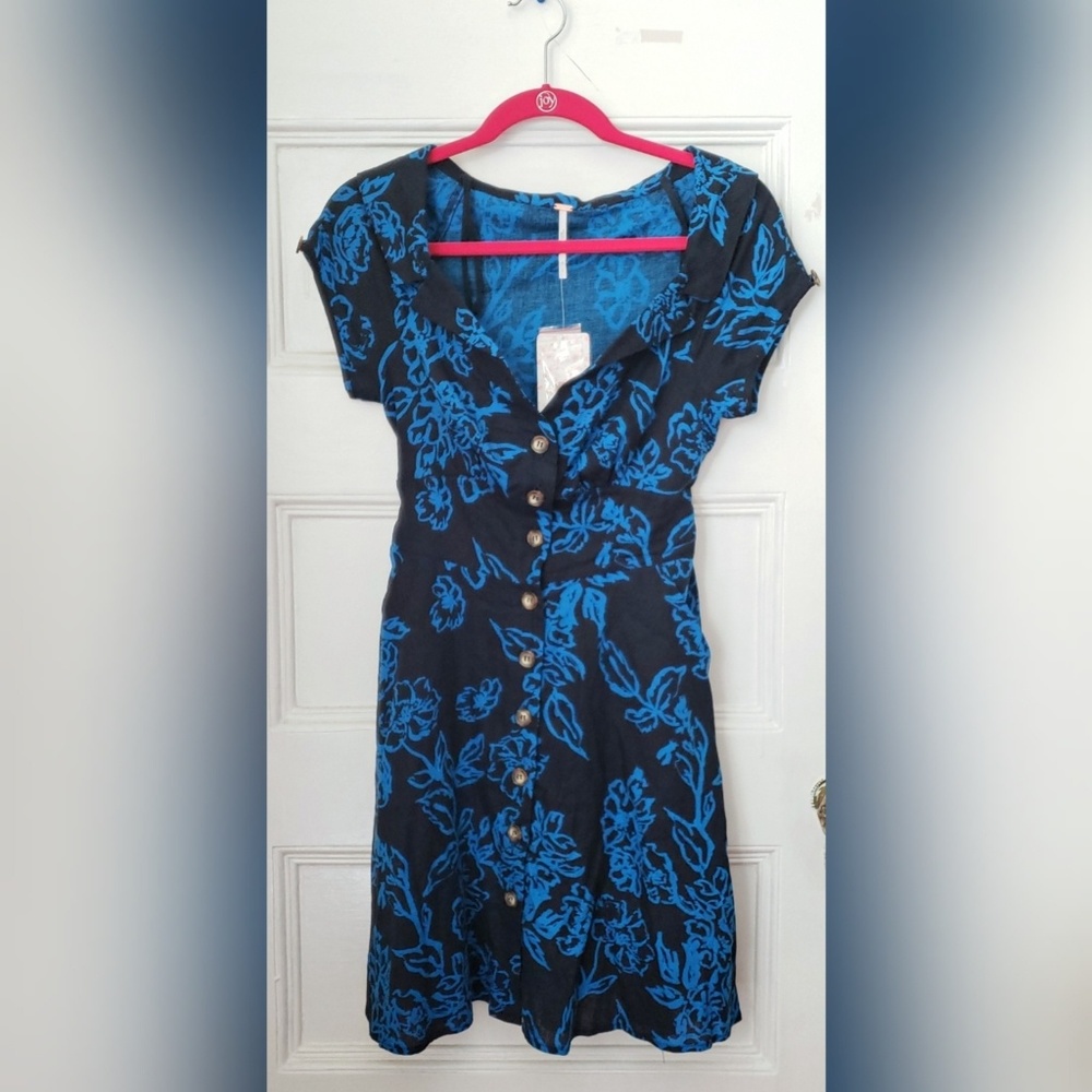 Free People A Thing Called Love Mini Dress Floral